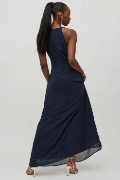 Vila Vestidos-Vestido longo de festa Azul