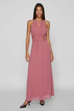 Vila Vestidos-Vestido longo de festa Subiu