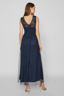 Vila Vestidos-Vestido longo de festa Azul