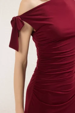 Trendyol Vestidos-Vestido longo justo estampado