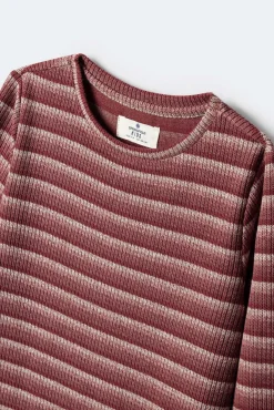 Springfield Kids Vestidos-Vestido longo riscas para meninas rosa