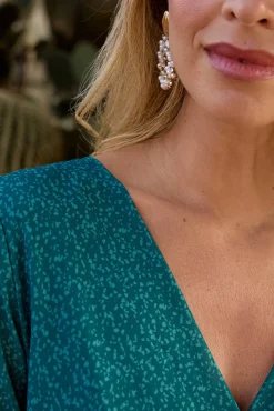 Polín Et Moi Vestidos-Vestido longo Tilda Azul