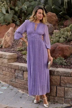 Polín Et Moi Vestidos-Vestido longo Zulma Roxo