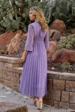 Polín Et Moi Vestidos-Vestido longo Zulma Roxo