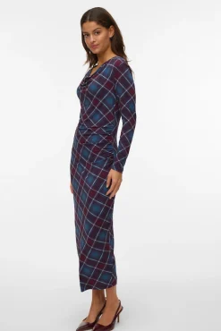 Vero Moda Vestidos-Vestido midi de diamante Granada