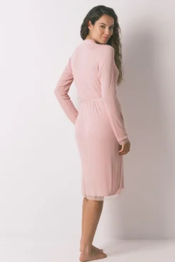 Women'secret Maternidade|Roupões-Vestido robe canelado para maternity rosa
