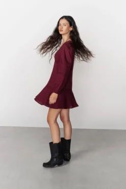 High Spirits Vestidos-Vestido Vela estampado