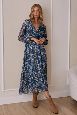 Polín Et Moi Vestidos-Vestido vestido Azul