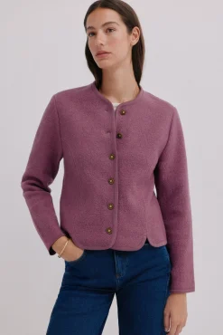 Hoss Intropia Sobretudos-Zoe. Jaqueta austríaca Roxo