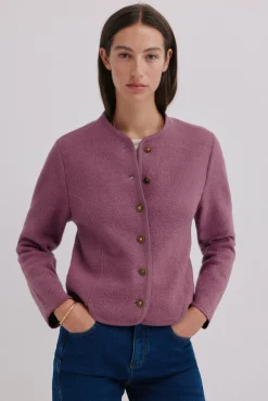 Hoss Intropia Sobretudos-Zoe. Jaqueta austríaca Roxo